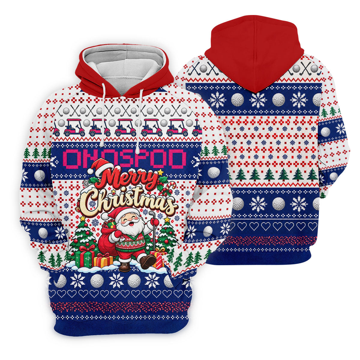 Santa Golf Balls Merry Christmas Golf Shirt, Mens Golf Polo, Golf Shirts For Men