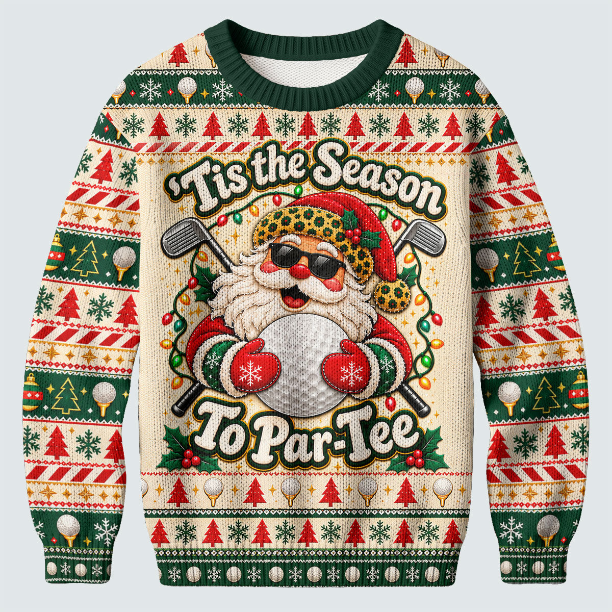 Ugly Christmas Sweater Tis The Season To Par-Tee, Ugly Sweater Party, Funny Xmas Gift