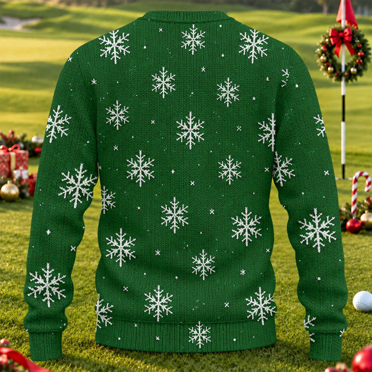 Ugly Christmas Sweater Santa Golf Ball Snowman, Ugly Sweater Party, Christmas Gifts
