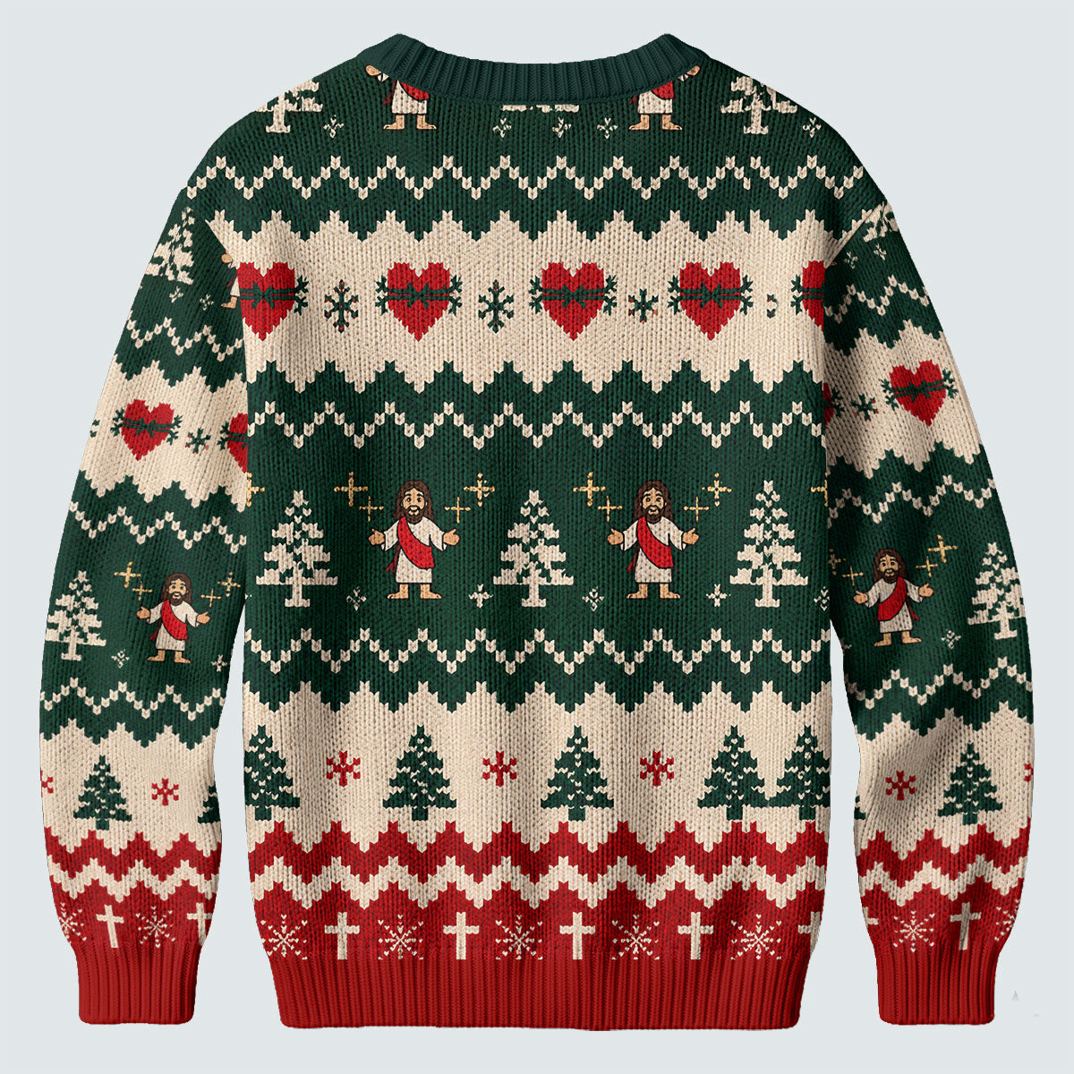 Jesus Savior Golf Therapy Ugly Christmas Sweater, Ugly Sweater Party, Funny Xmas Gift