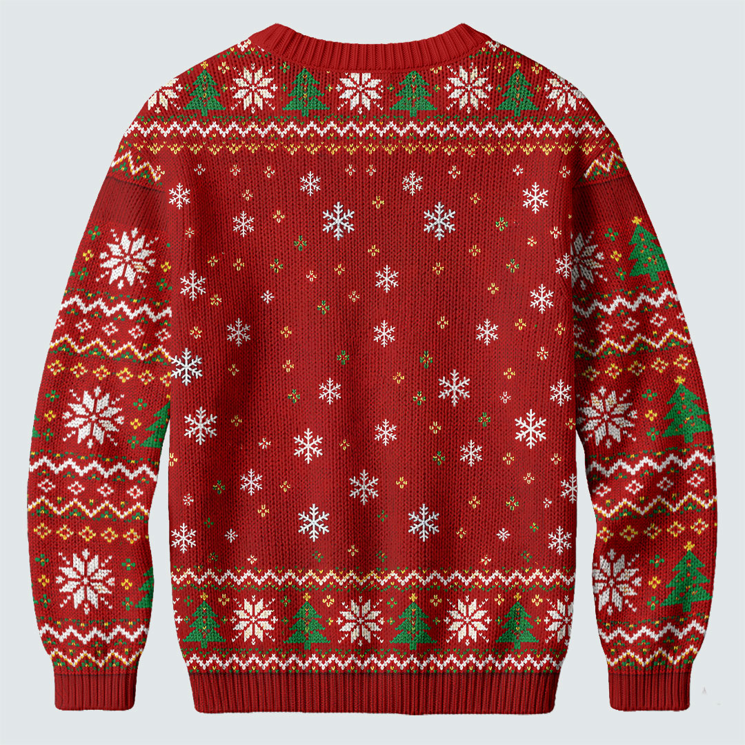 Santa's Favorite Buddy Ugly Christmas Sweater, Holiday Party Sweater, Funny Xmas Gift