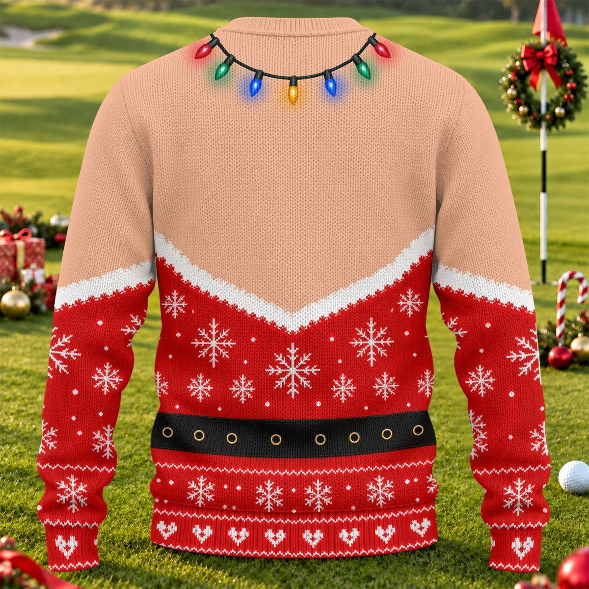 Funny Bikini Lights Ugly Christmas Sweater, Funny Christmas Outfit, Christmas Gifts