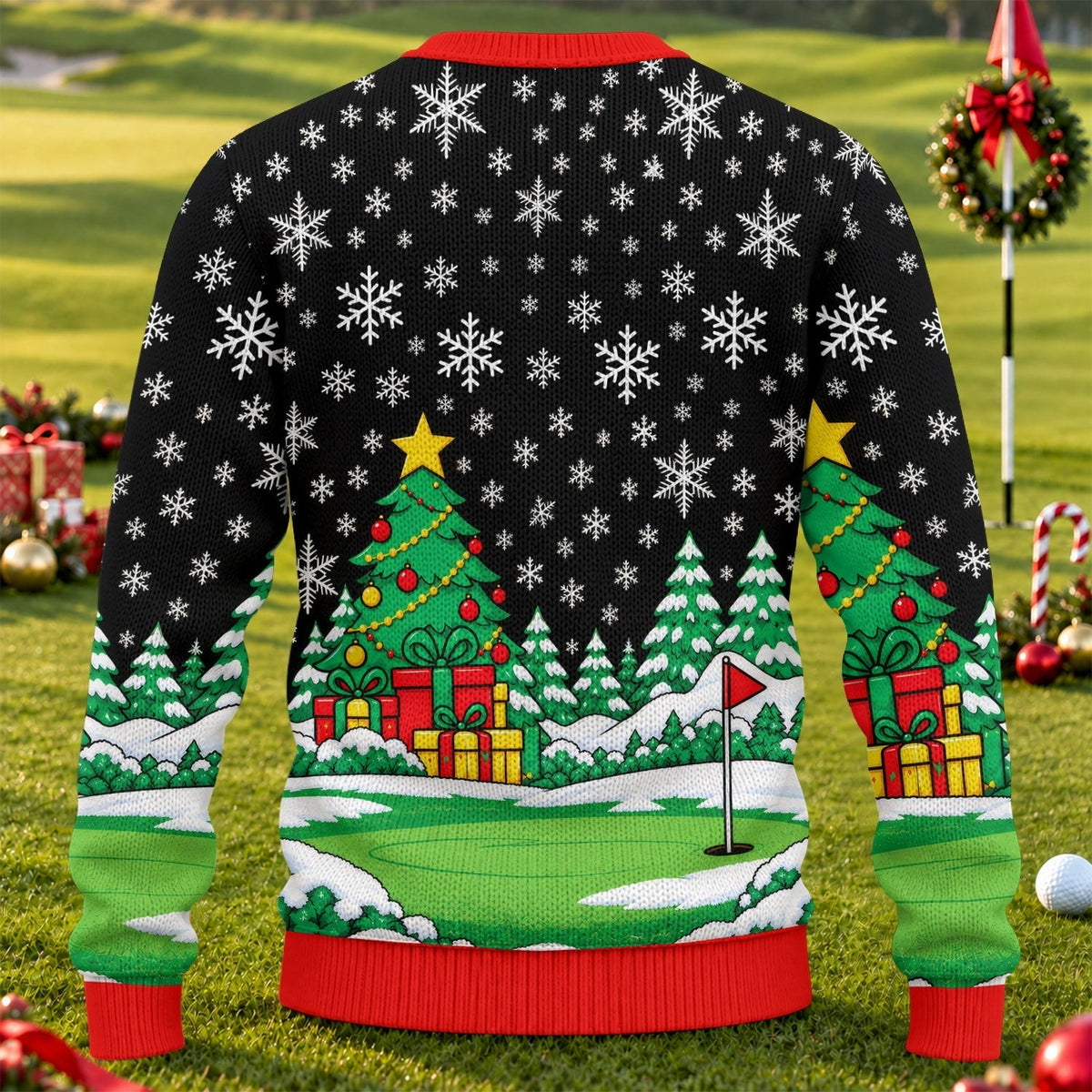 Stop Looking At My Putt Ugly Christmas Sweater, Christmas Golf Gift, Christmas Gifts