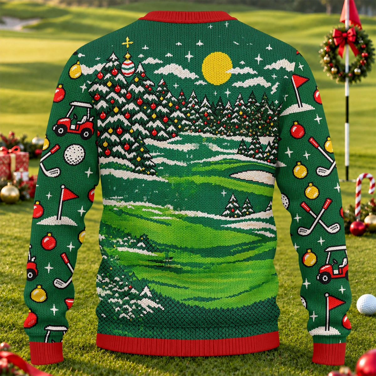 Funny Santa Mooning Dog Ugly Christmas Sweater, Christmas Gifts, Ugly Sweater Party