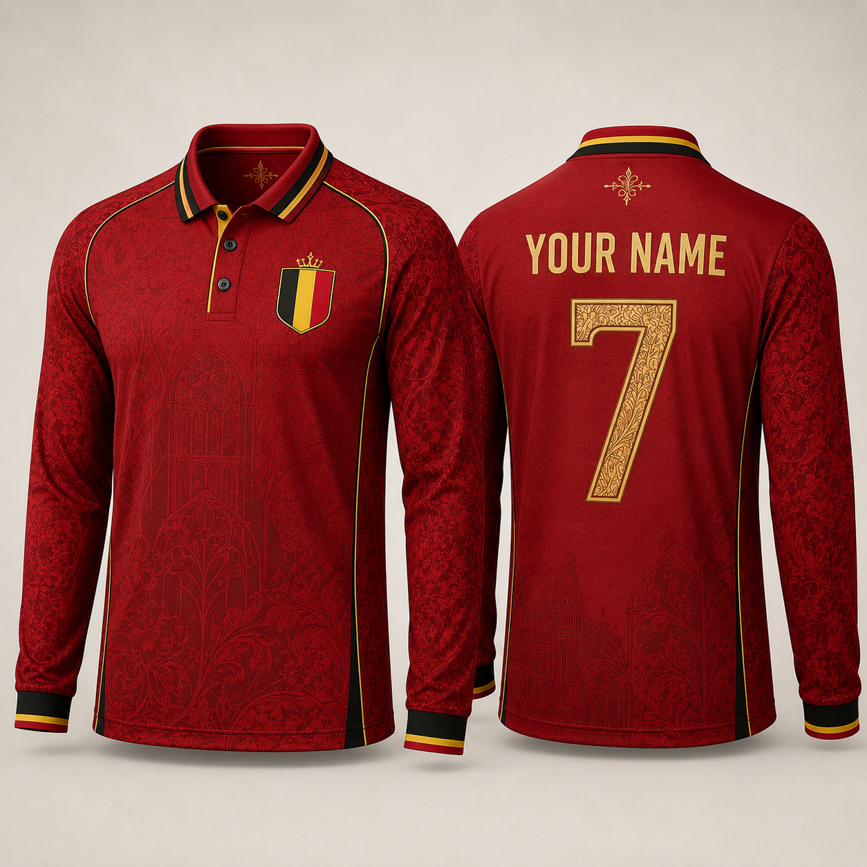 Belgium Football V-Neck For Men Football Lover, Burgundy Shirt Soccer Fan Gift, Belgium Football Jersey