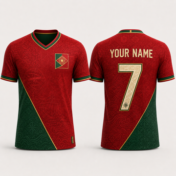 Portuguese Symbol V-Neck For Men Football Lover, Azulejo Tiles Portugal Soccer Fan Gift