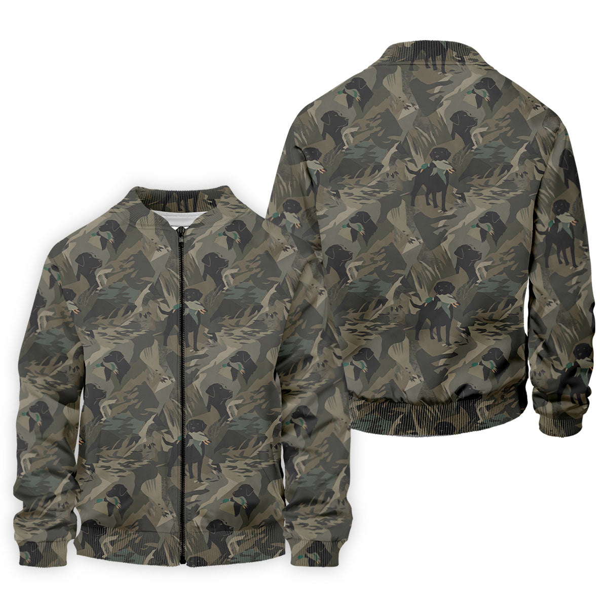 Duck Hunting Labrador Hawaiian Golf Shirt, Golf Shirts For Men, Mens Golf Apparel