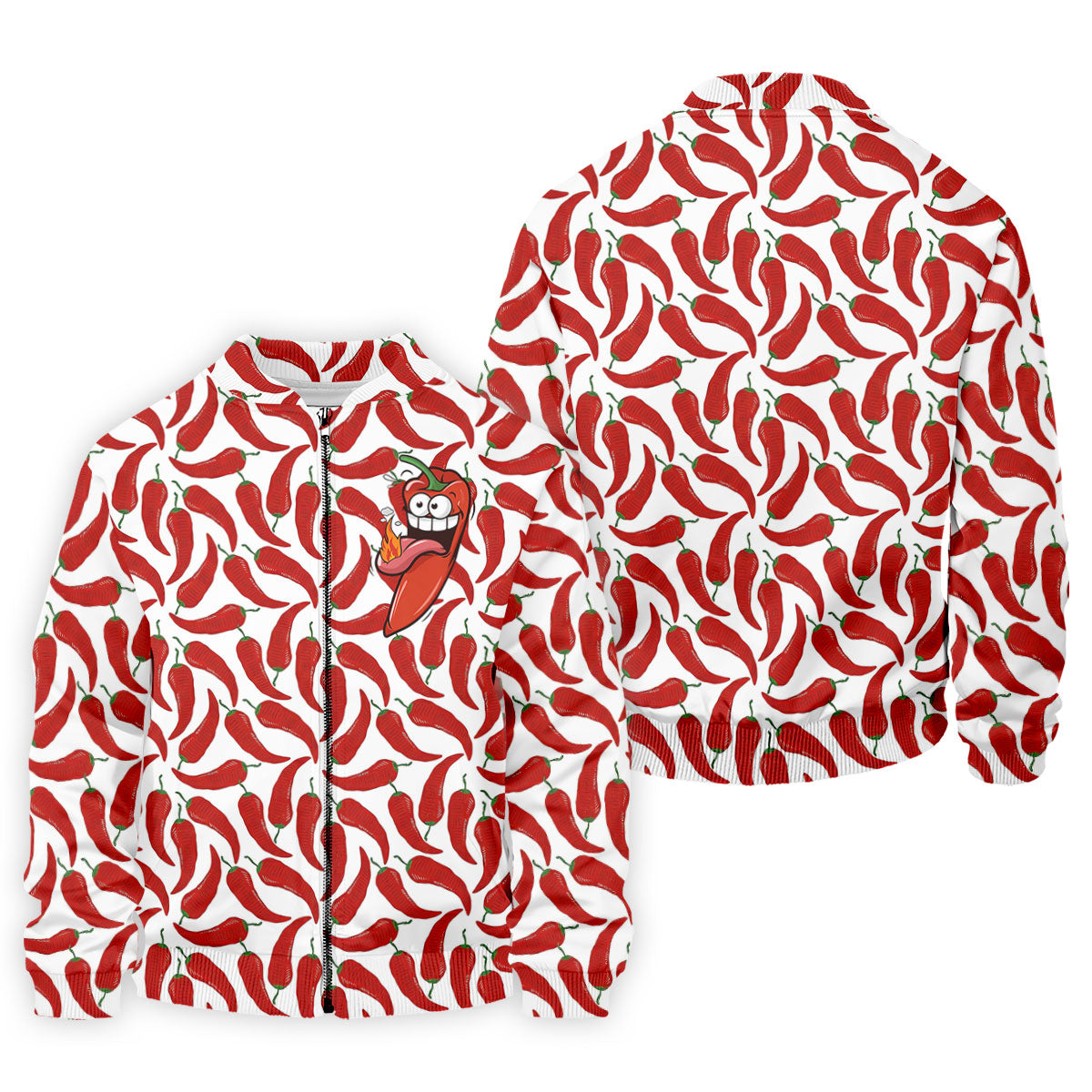Spicy Hot Pepper Cinco De Mayo Celebration Fiesta Themed Golf Tops For Men, Golf Shirts For Men