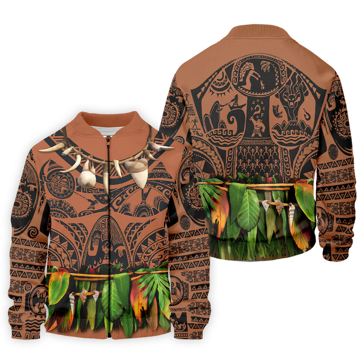 Cartoon Costume Hawaiian Golf Shirt, Men's Funny Golf Shirts, Polo Shirts For Men