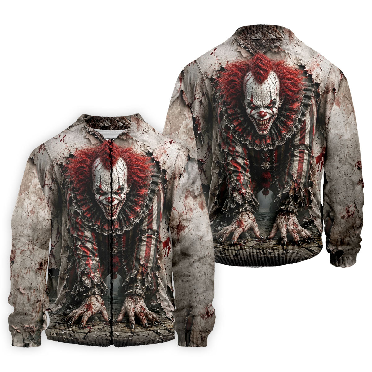 Halloween Horror Character Golf Shirt, Men's Golf Shirt, Hawaiian Golf Shirt For Men