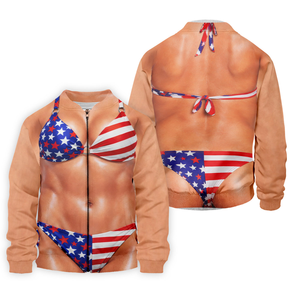 Naughty Fun USA Patriotic 4th Of July Golf Tops For Men, 250th Anniversary Golf Shirts For Men
