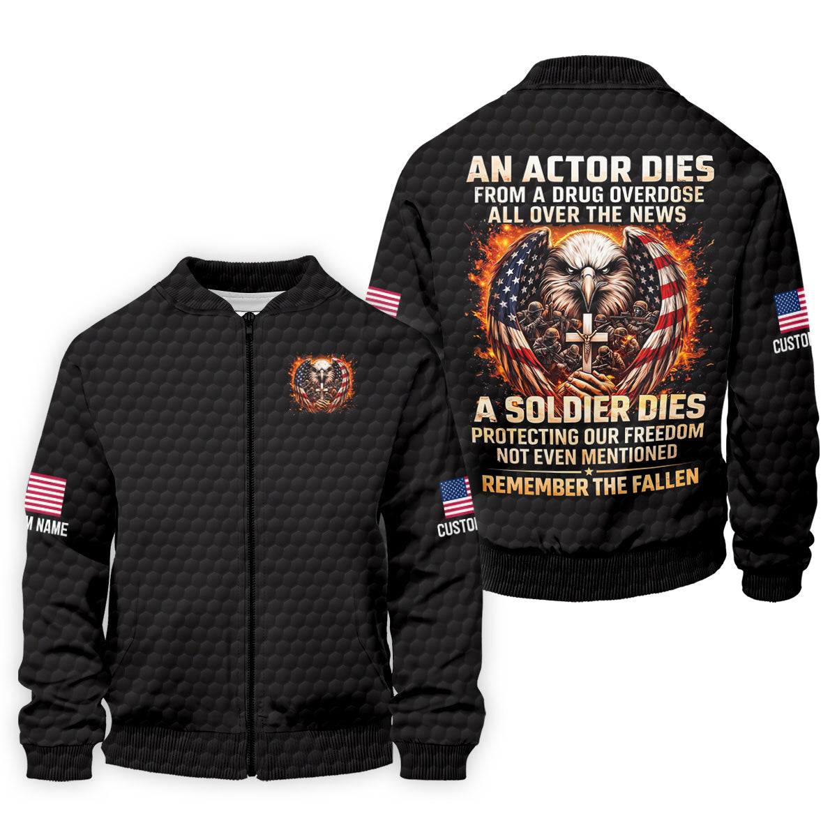 Remember The Fallen Faith Cross 250 Years Patriotic Golf Shirt, Veterans Day Memorial Golf Shirts For Men