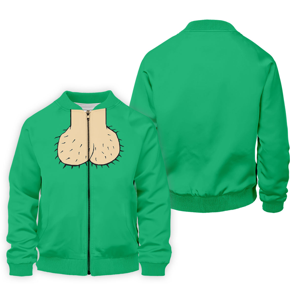 Green Funny Dickhead Faux Chest Golf Shirt, Men's Golf Shirt, Mens Polo Shirts