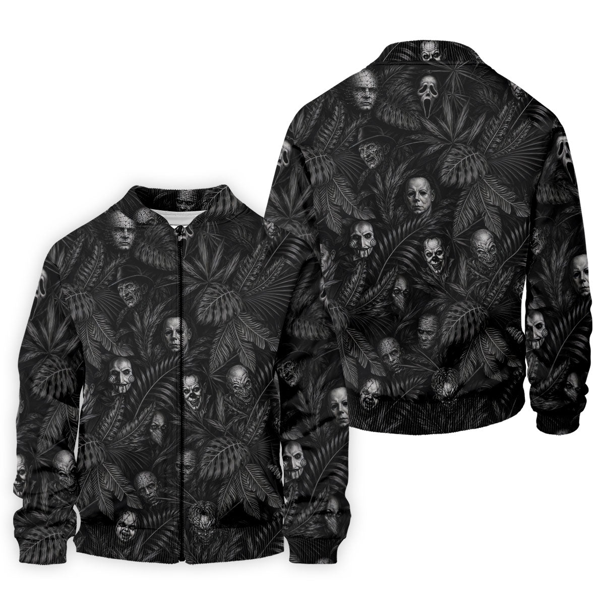 Horror Character Halloween Golf Shirt, Golf Shirts For Men, Mens Golf Apparel