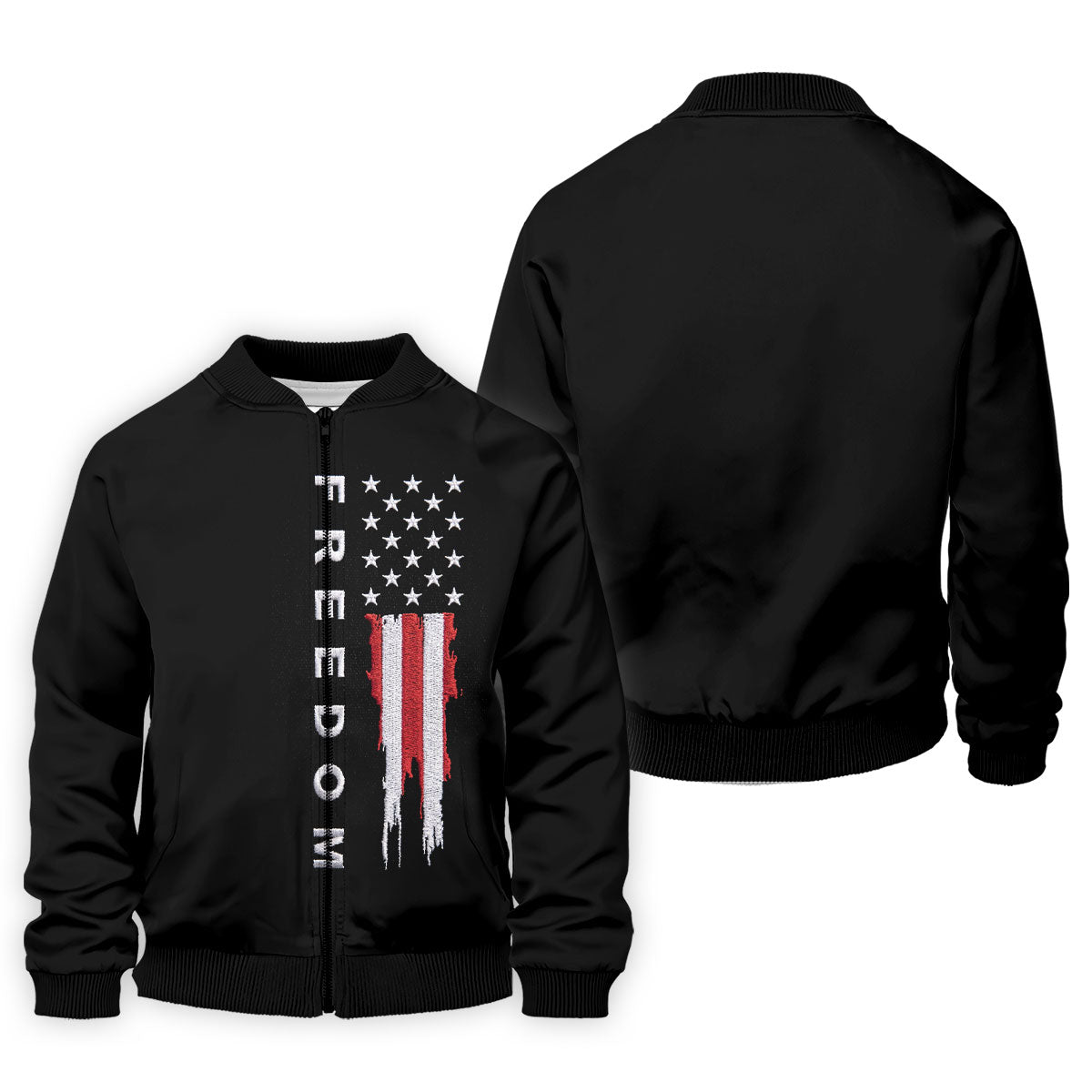 Stars And Stripes Flag 250th Anniversary Golf Shirt, Patriotic 4th Of July Golf Shirts For Men