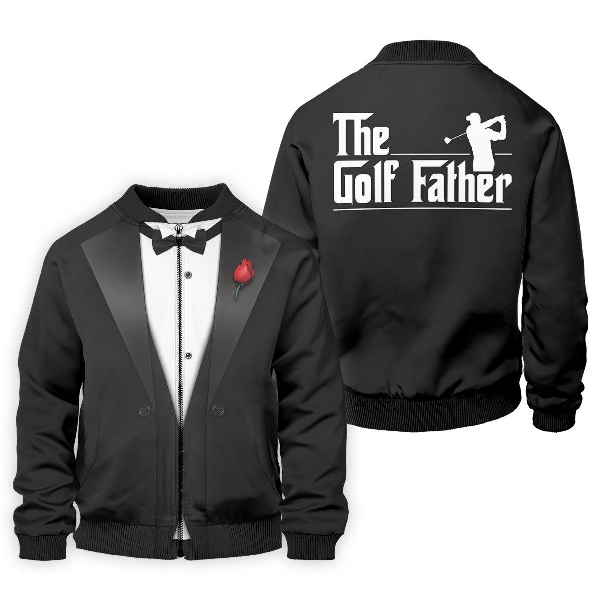 The Golf Father Funny Costume Father's Day Golf Shirt, Dad Golf Shirt, Golf Gift For Dad