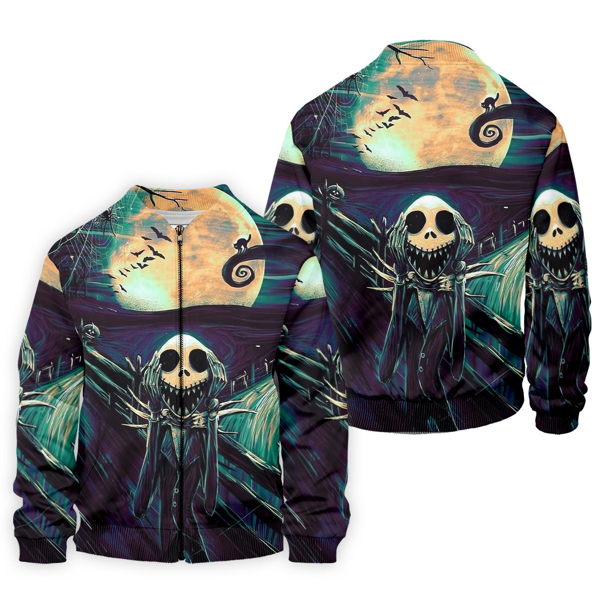 Halloween Skeleton Horror Character Golf Shirt, Printed Golf Shirts, Hawaiian Golf Shirt
