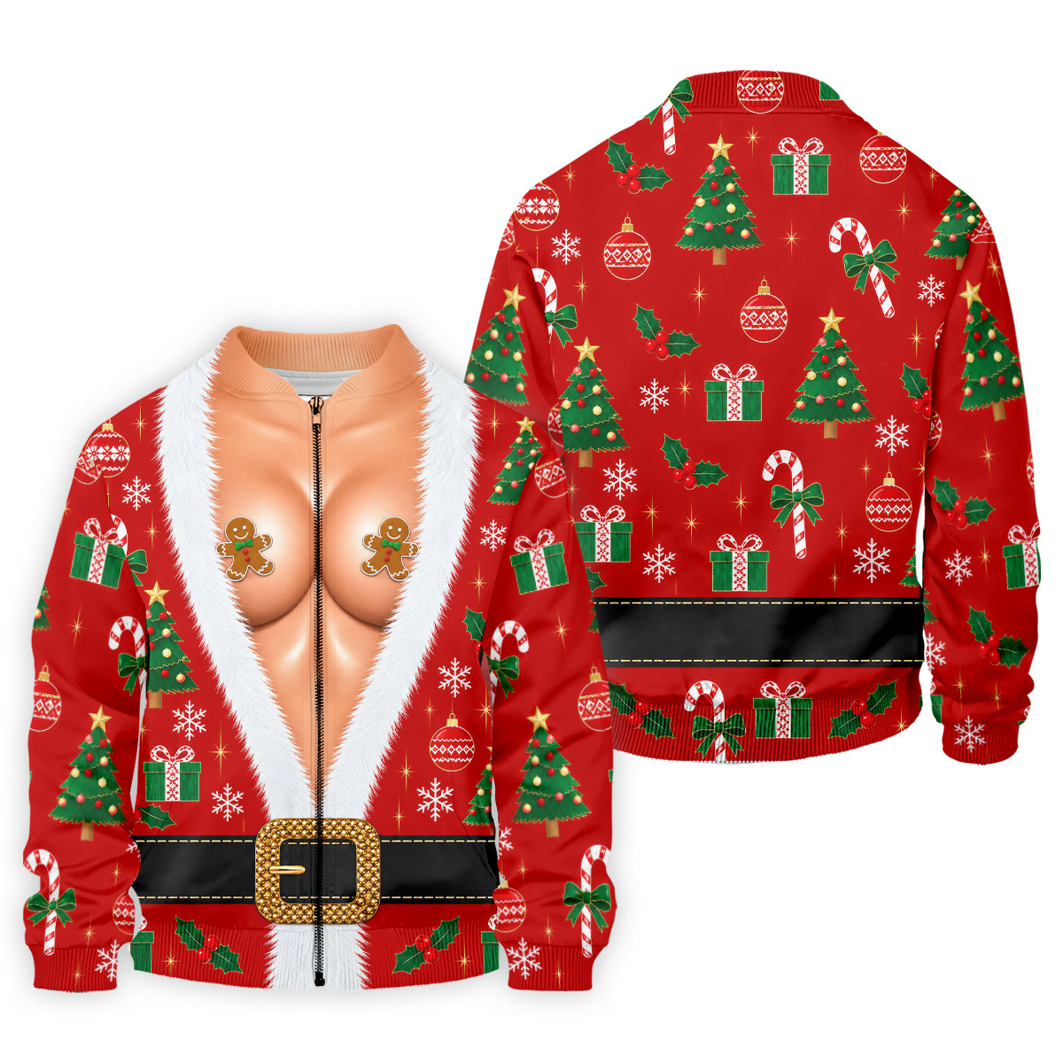 Gingerbread Costume Christmas Golf Shirt, Mens Golf Shirts, Polo Shirts For Men