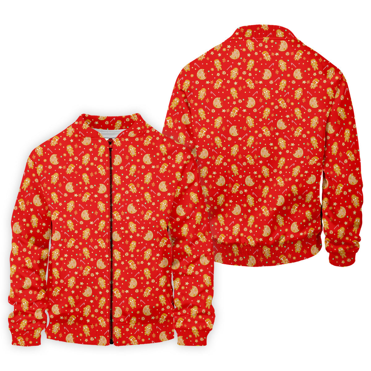 Gingerbread Character Christmas Golf Shirt, Red Golf Shirt, Polo Shirts For Men, Golf Gift For Men