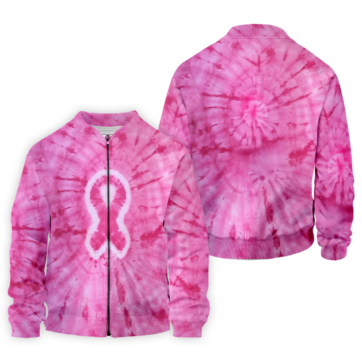 Breast Cancer Pink Tie Dye Men Golf Shirt, Breast Cancer Awareness Shirt, Golf Shirts For Men