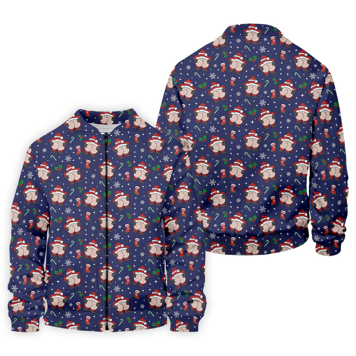Funny Santa Christmas Golf Tops For Men, Christmas Golf Shirt, Polo Shirts For Men, Golfing Apparel