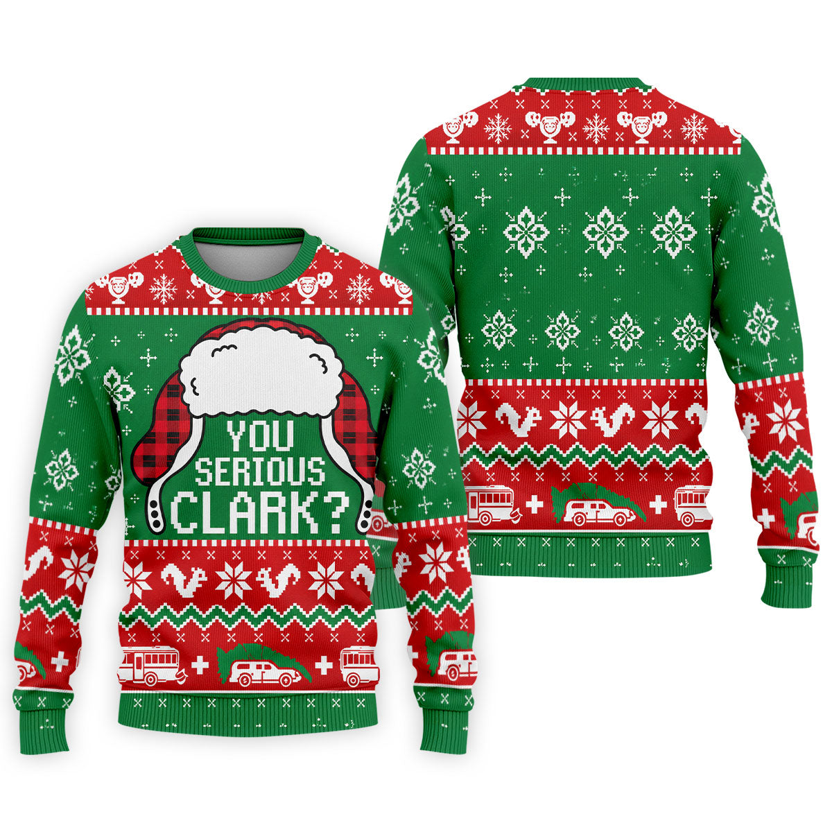 You Serious Clark Christmas Golf Shirt, Golf Shirts For Men, Funny Mens Golf Shirts