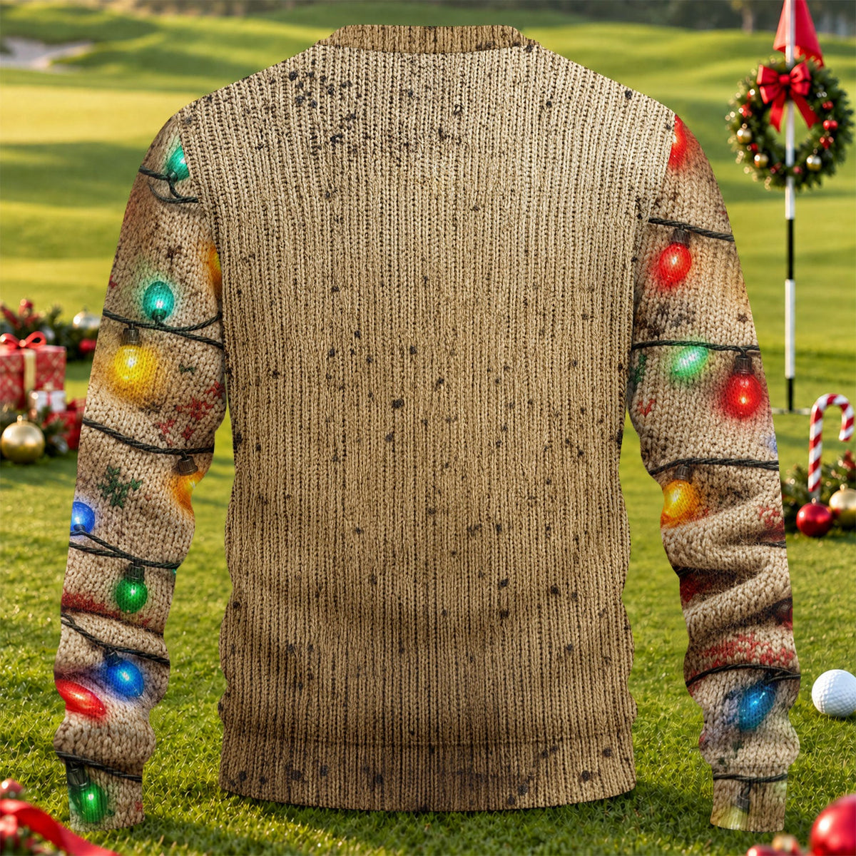 Grumpy Face Ugly Christmas Sweater, Christmas Party Outfit, Holiday Party Sweater