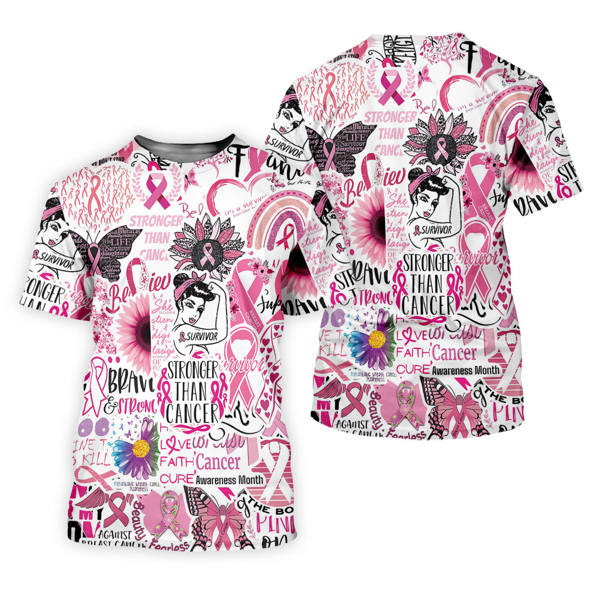 Breast Cancer Golf Shirt, Pink Cancer Awareness Shirt, Breast Cancer Golf Apparel, Polo For Men