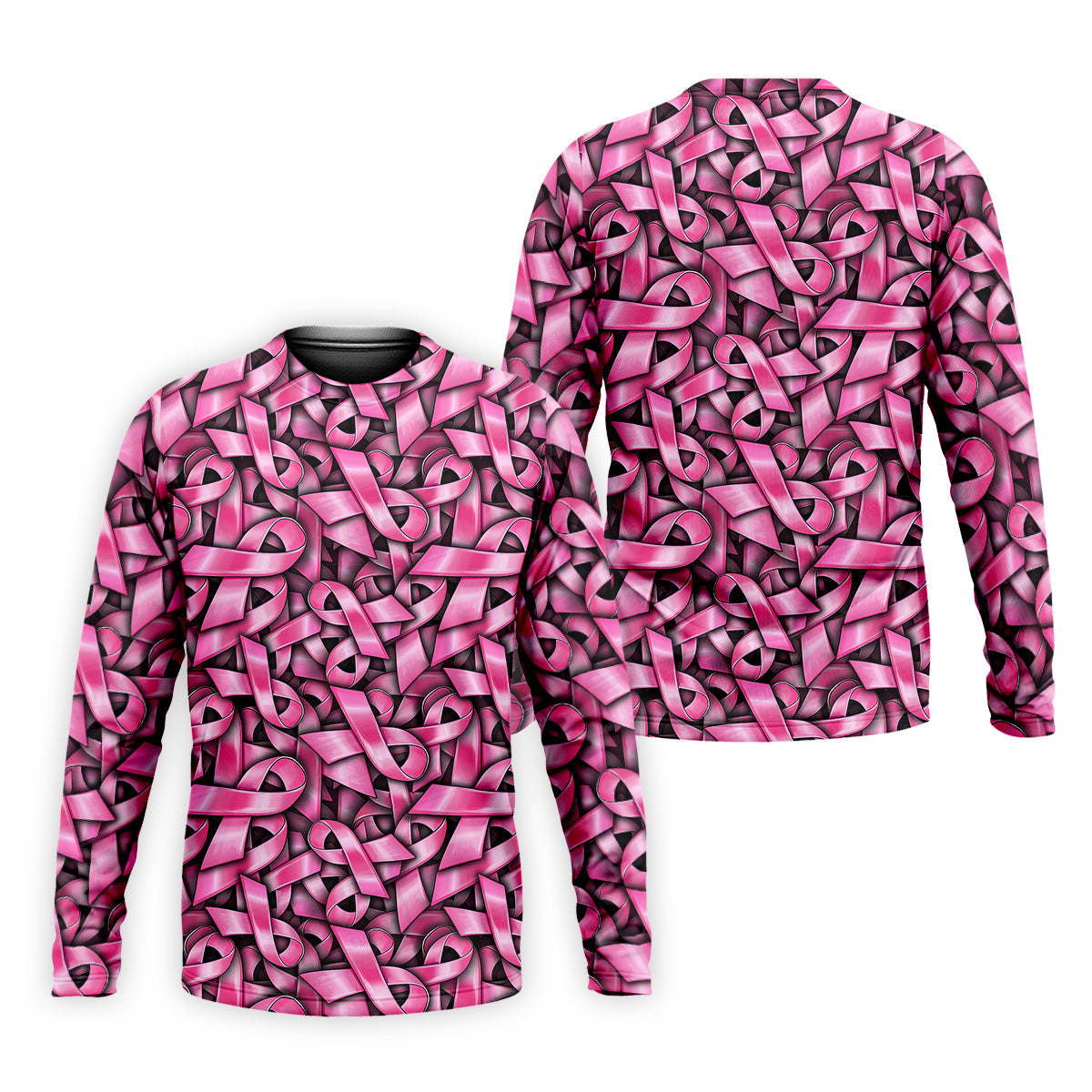 Pink And Black Breast Cancer Golf Shirt, Mens Golf Polo Shirts, White Polo ShirtMens, Golfing Apparel