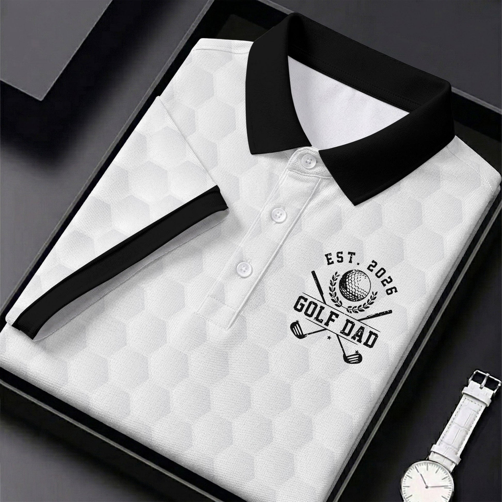 Golf Dad Best Dad By Par Father's Day Golf Shirt, Dad Golf Shirt, Golf Gift For Dad