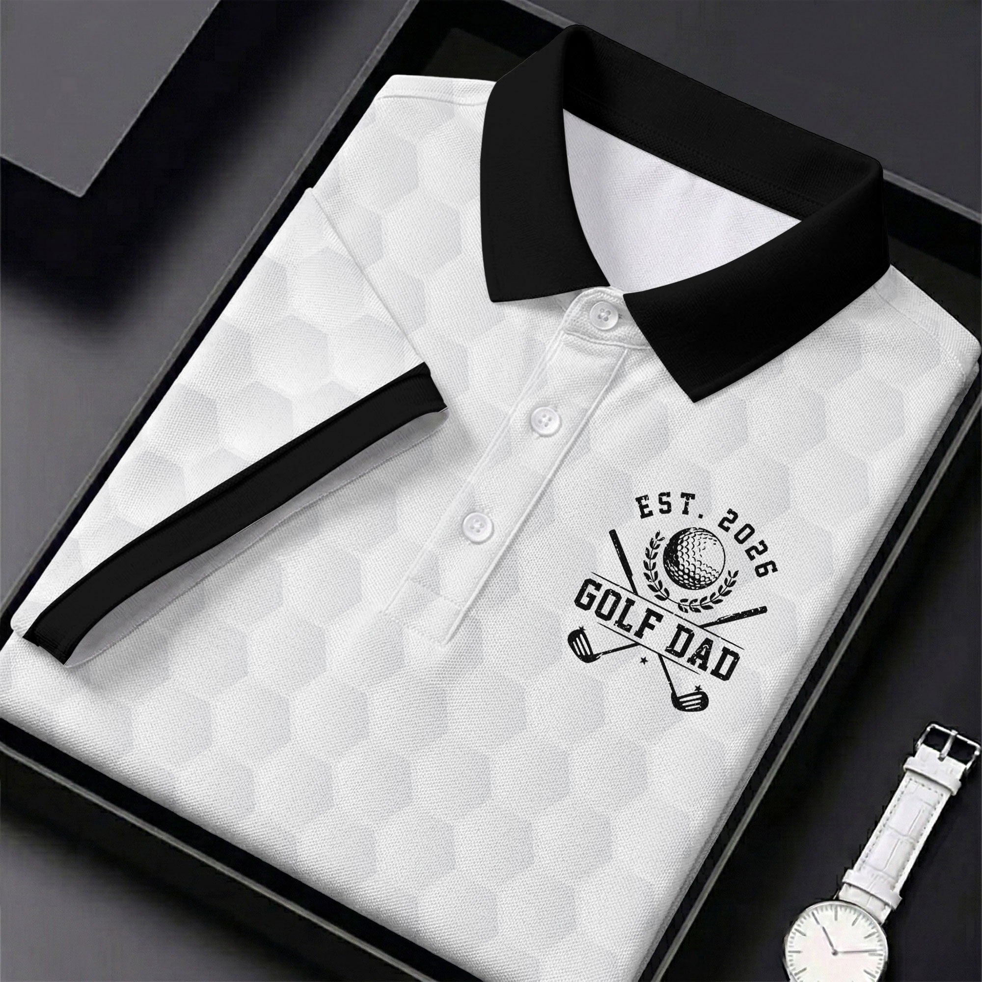 Golf Dad Best Dad By Par Father's Day Golf Shirt, Dad Golf Shirt, Golf Gift For Dad