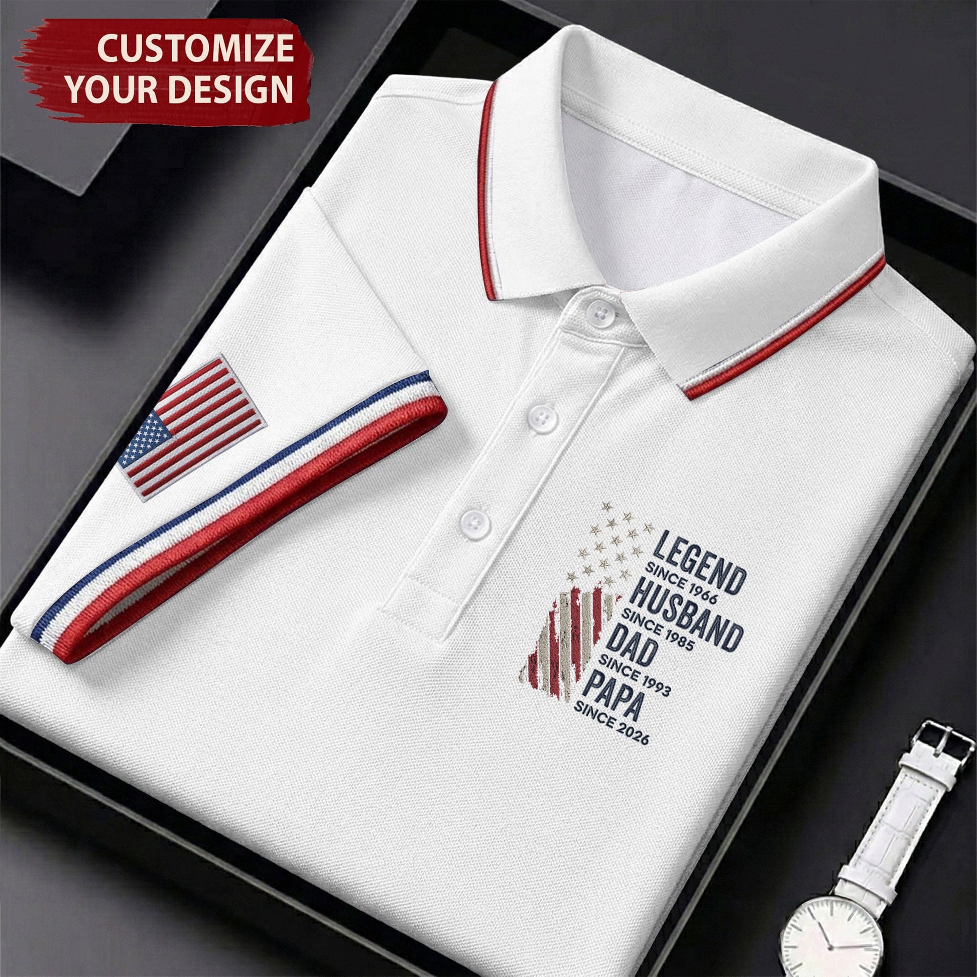 Legend Husband Dad Papa Father's Day Golf Shirt, Golf Gift For Dad, Gift Ideas For Grandpa