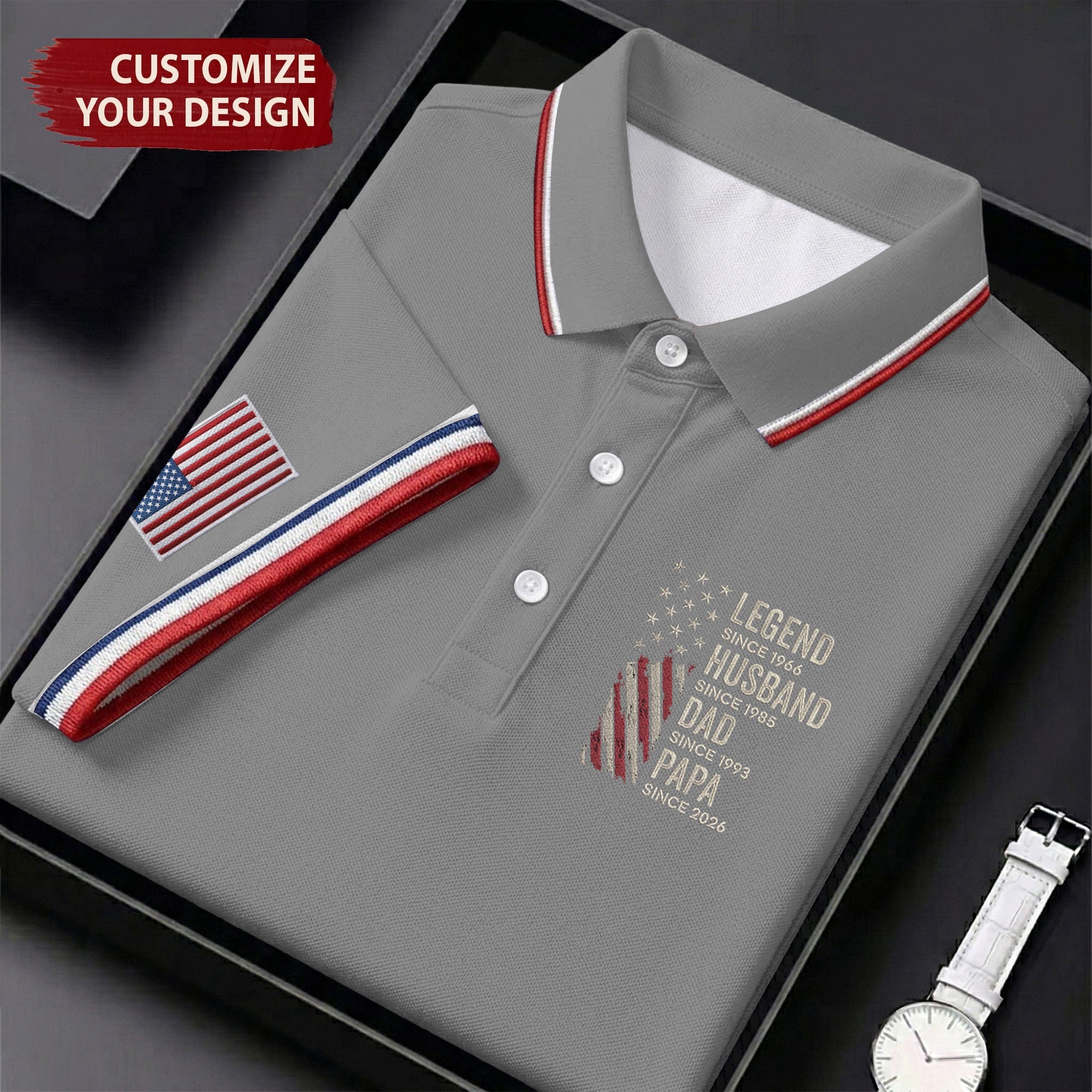 Legend Husband Dad Papa Father's Day Golf Shirt, Golf Gift For Dad, Gift Ideas For Grandpa