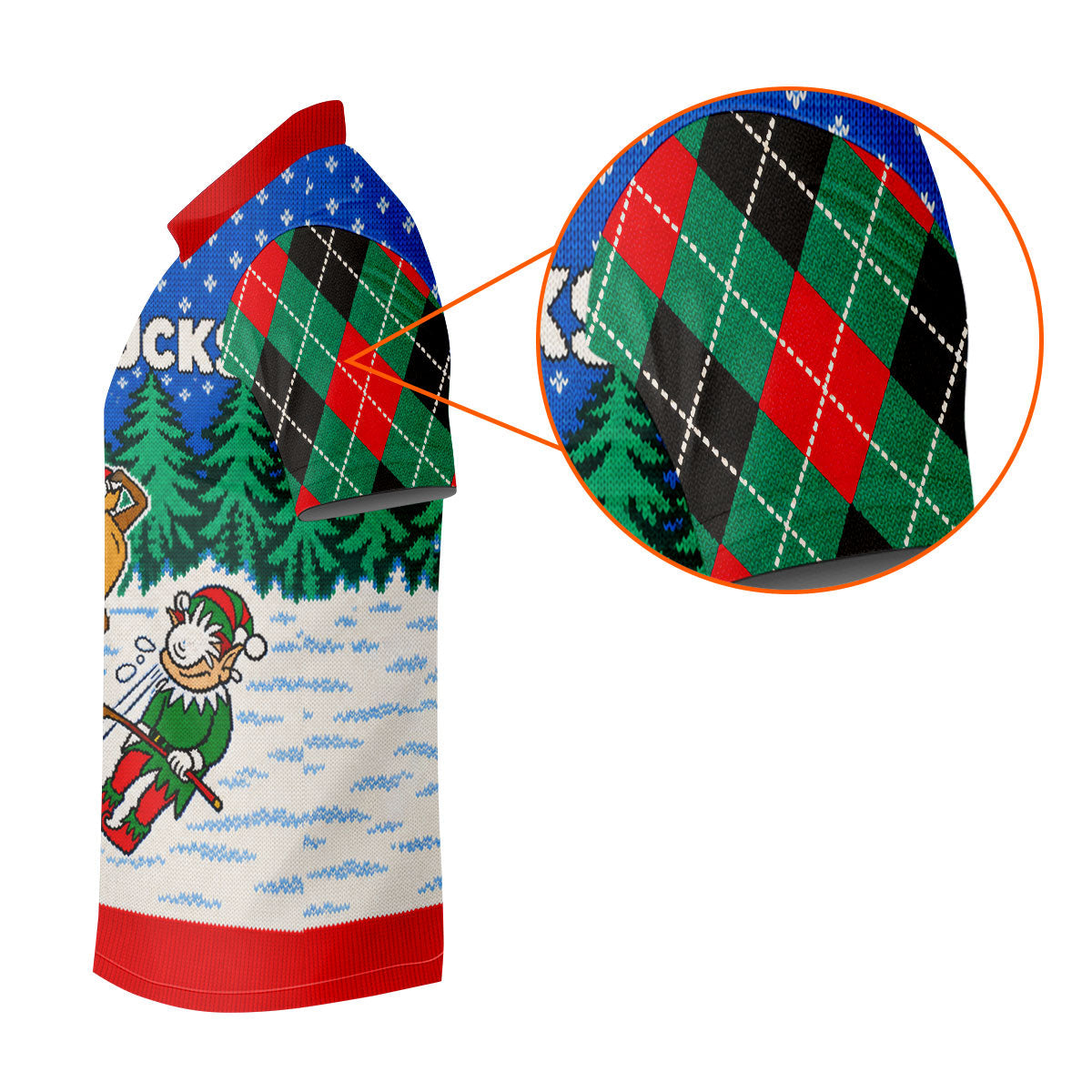 Golf Sucks Santa Christmas Golf Shirt, Womens Golf Apparel, Golf Shirts For Women