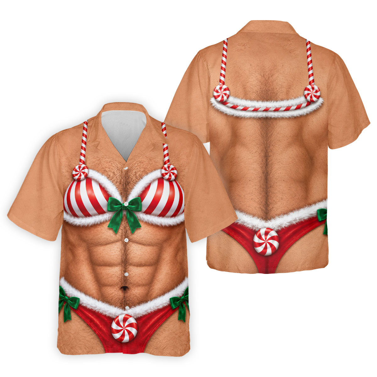Custom Funny Belly Christmas Golf Shirt, Mens Golf Polo, Golf Apparel For Men