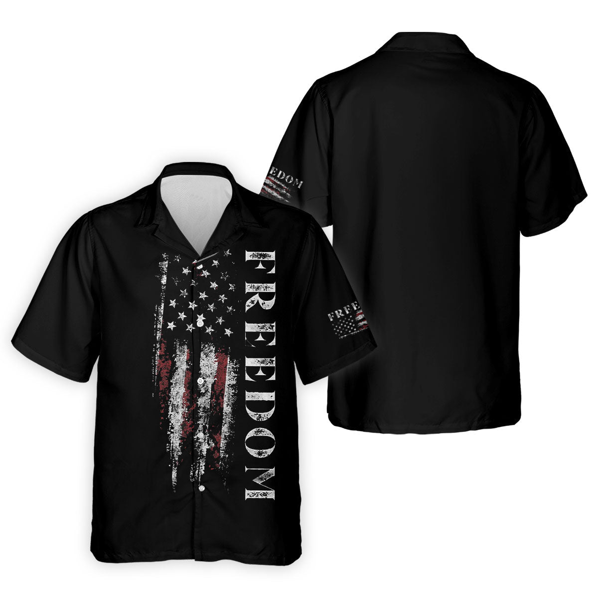 Freedom USA Distressed Flag US 250th Anniversary Golf Shirt, Patriotic Golf Shirt, Golf Shirts For Men