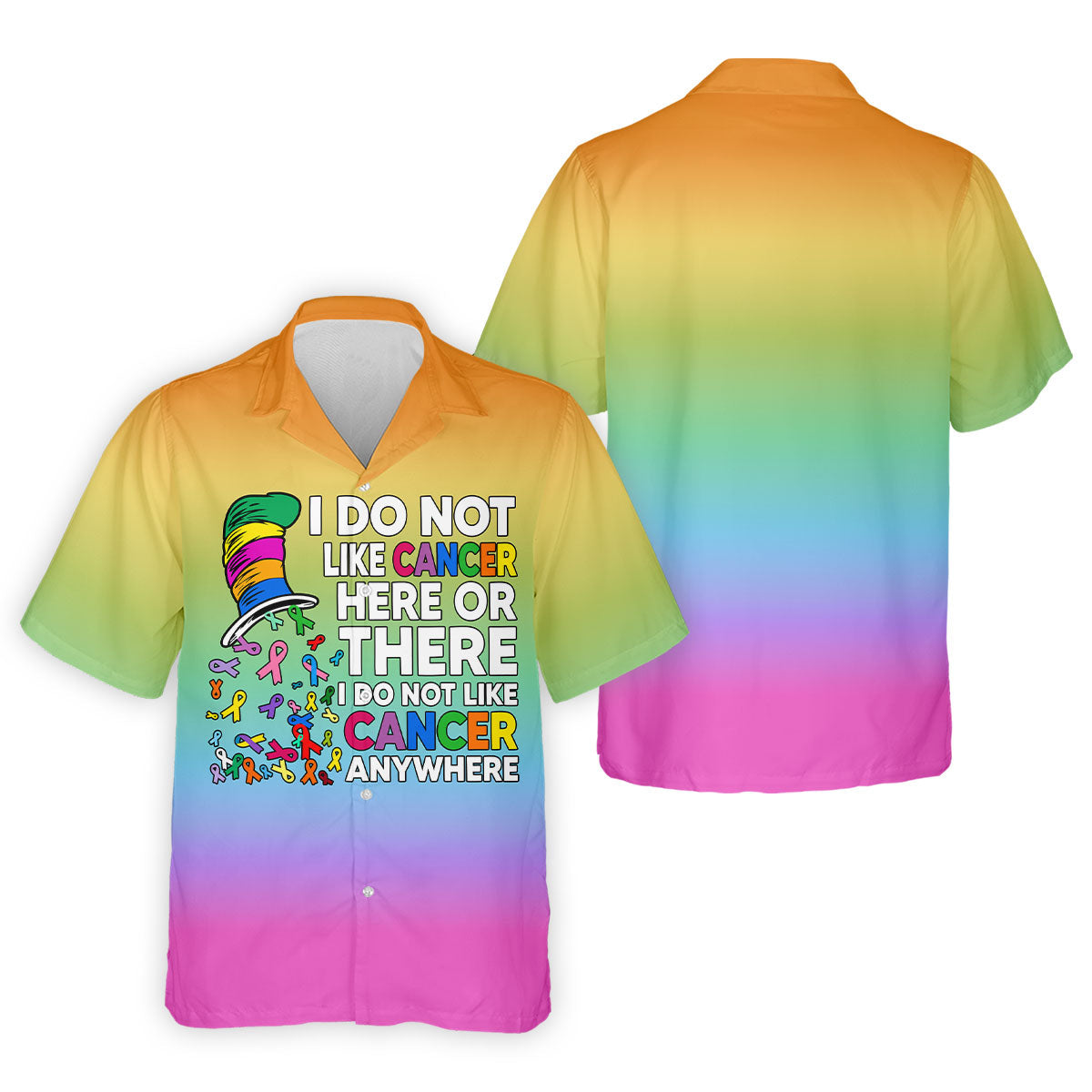 Do Not Like Cancer Anywhere Breast Cancer Polo Shirt, Mens Polo Shirts, Mens Golf Apparel
