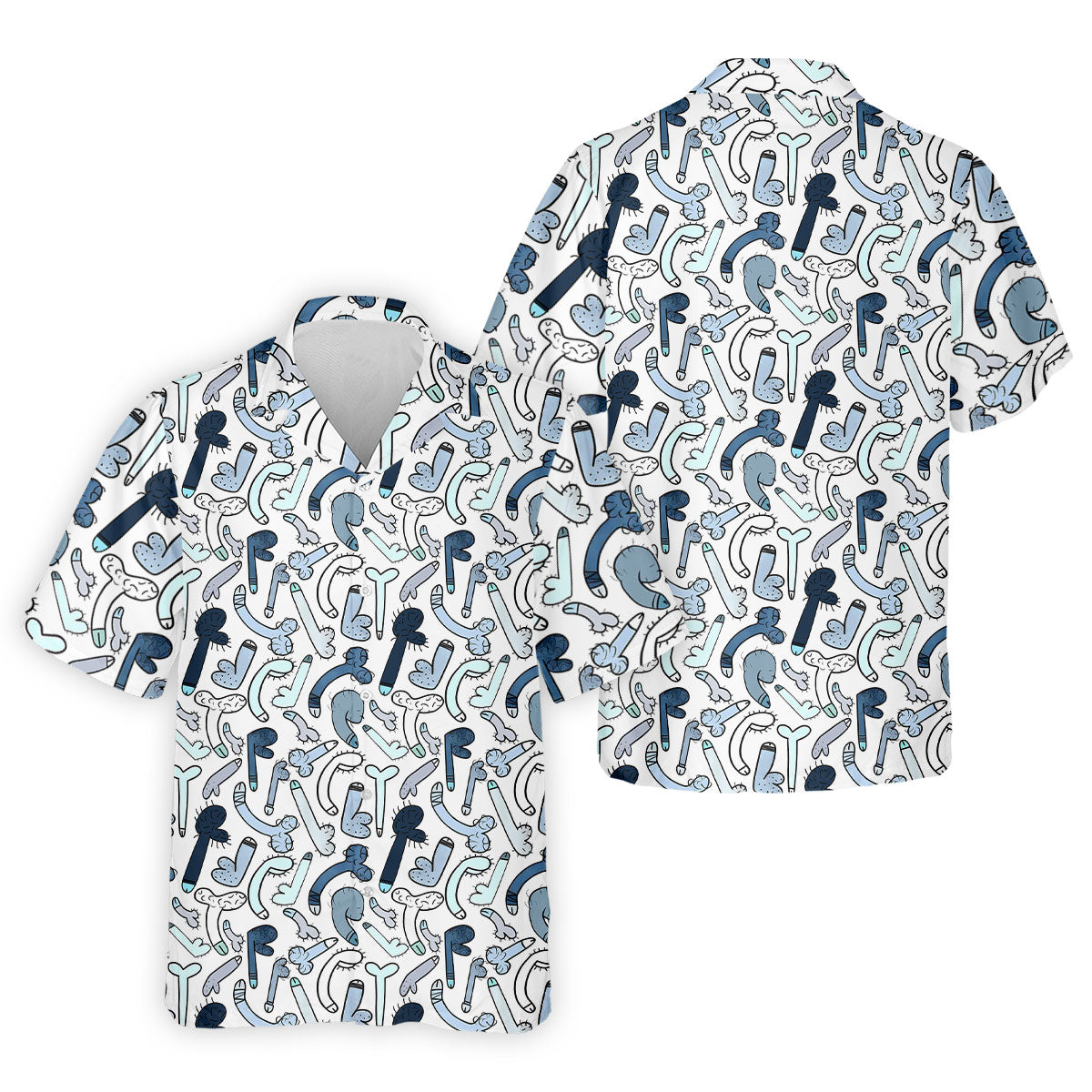 Adult Humor Hawaiian Golf Shirt, Dirty Funny Polo Shirts For Men, Golf Shirts For Men