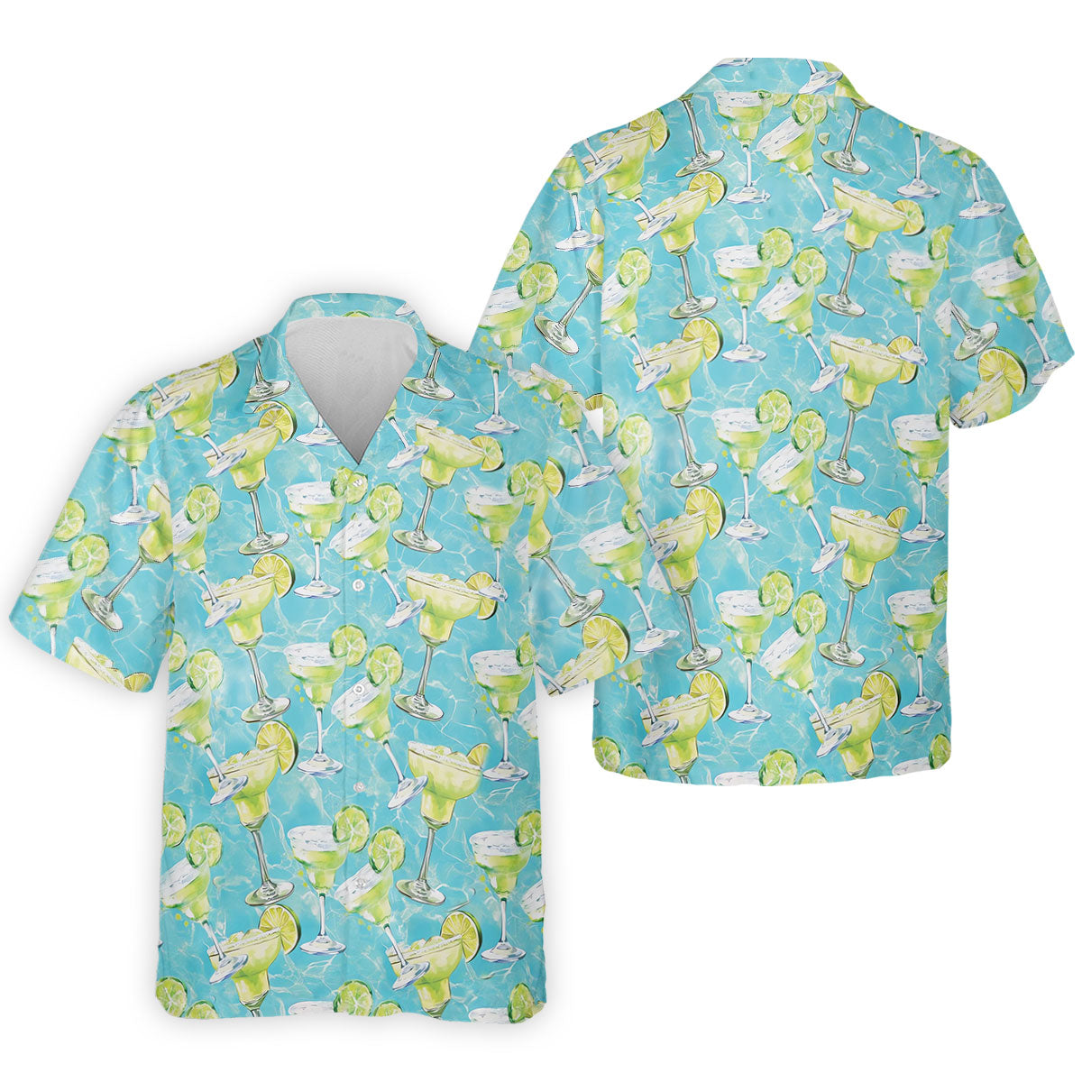 Margarita Cocktail Cinco De Mayo Celebration Fiesta Themed Golf Shirts For Men, Golfing Apparel
