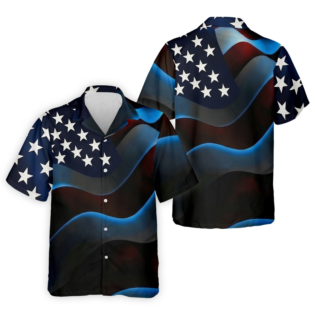 Patriotic American Flag 250th Anniversary Golf Tops For Men, Golf Shirts For Men, Polo Shirts For Men