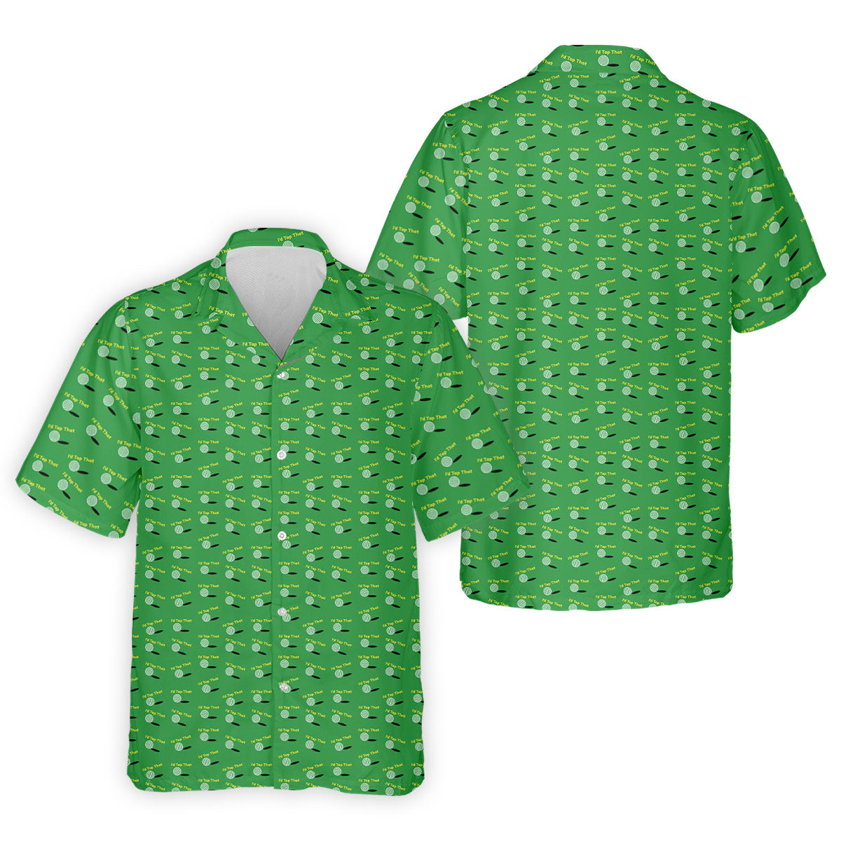 Funny Id Tap That Golf Ball Pattern Golf Shirt, Mens Golf Shirts, Golf Polo Shirts For Men