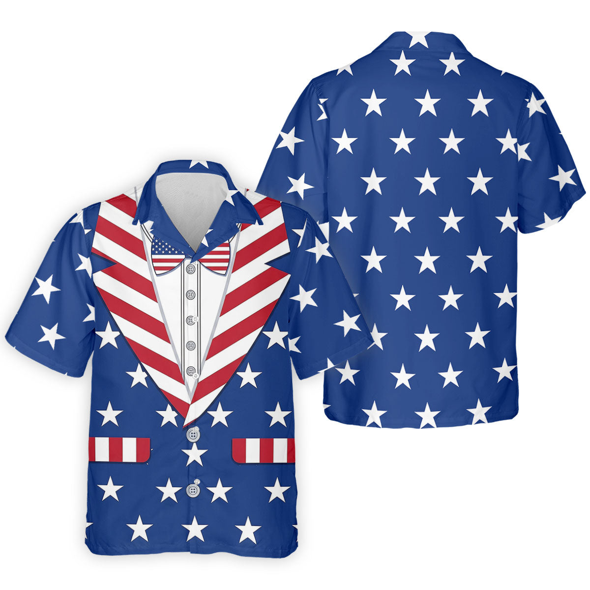 US Flag Costume Patriotic 4th Of July Golf Shirt, 250th Anniversary Polo Shirts For Men