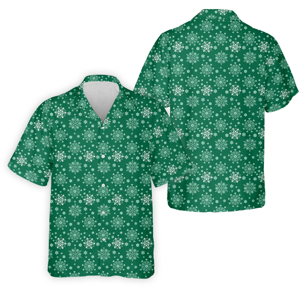 Dirty Funny Adult Humor Snowflakes Green Golf Shirt, Fun Men's Golf Polos, Christmas Golf Shirt, Polo Shirts For Men