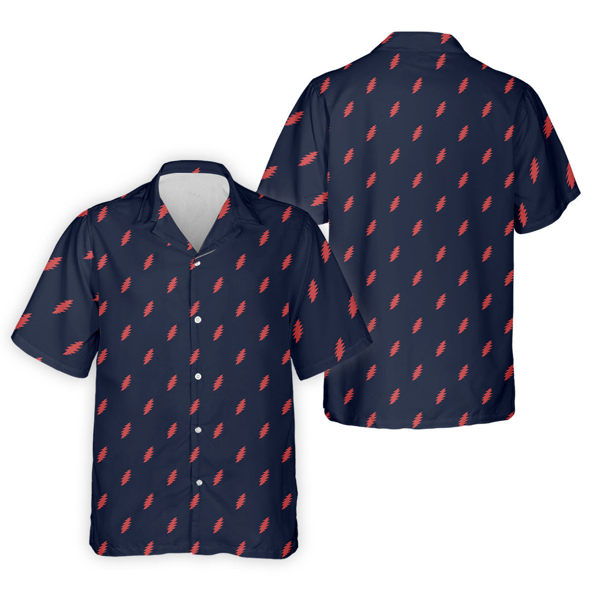 Lightning Strike Polo Shirt for Men, 250 Years USA Patriotic Golf Shirt, 4th Of July Golf Shirt, Golf Shirts For Men