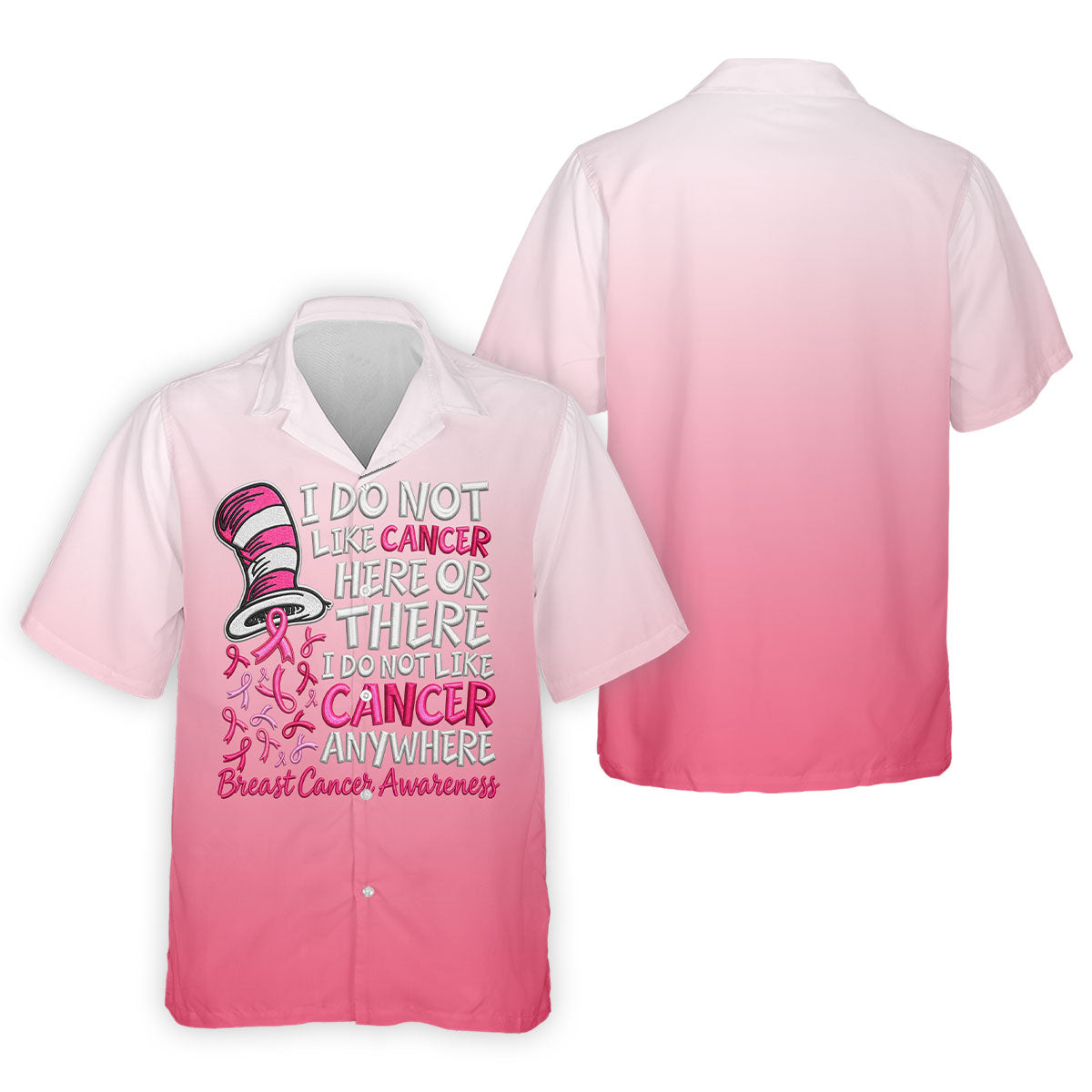 I Do Not Like Cancer Anywhere Breast Cancer Polo Shirt, Mens Golf Polo, Printed Golf Shirts
