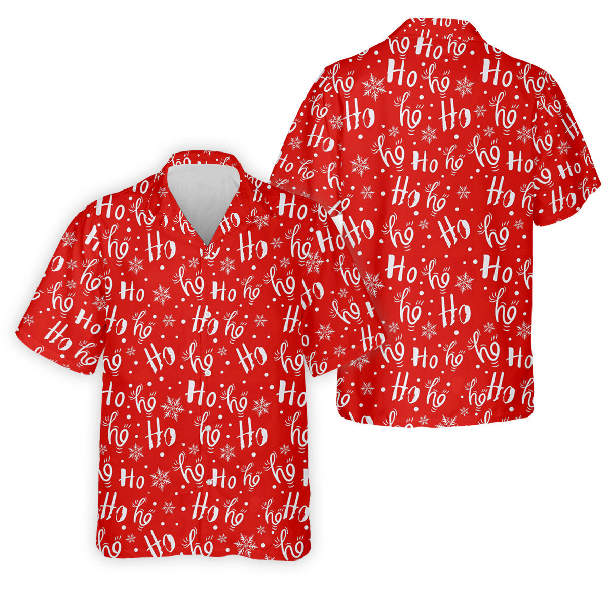 Ho Ho Ho Red Christmas Golf Tops For Men, Fun Golf Shirts For Men, Christmas Golf Shirt, Polo Shirts For Men