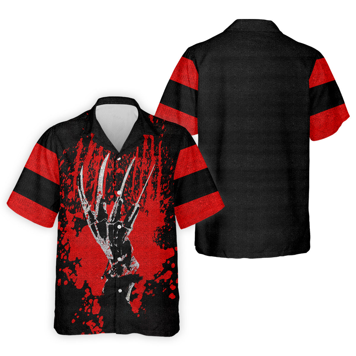 Horror Hand Golf Tops For Men, Horror Movie Golf Polos, Halloween Golf Shirt, Gift For Golfer