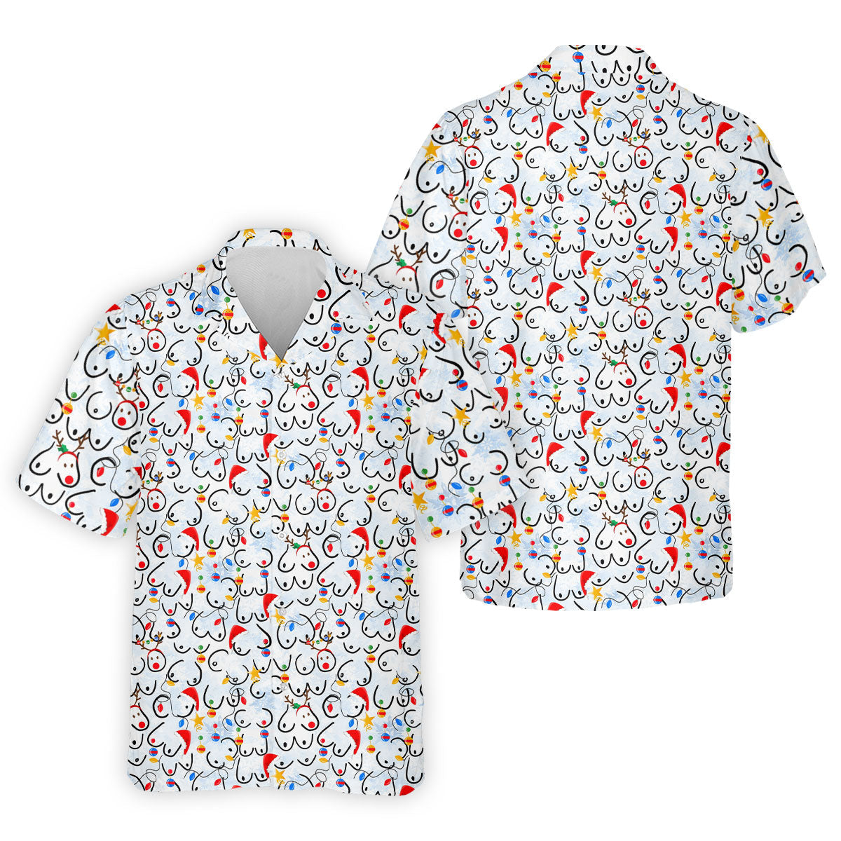 Naughty Christmas Golf Tops For Men, Christmas Golf Shirt, Fun Golf Shirts For Men, Golf Gift For Men