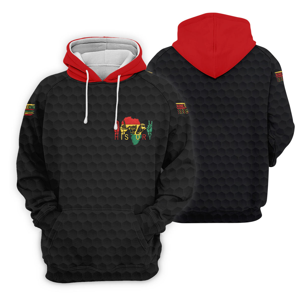 Black Heritage Day Golf Ball Pattern Ladies Golf Tops, Black History Golf Shirt For Women
