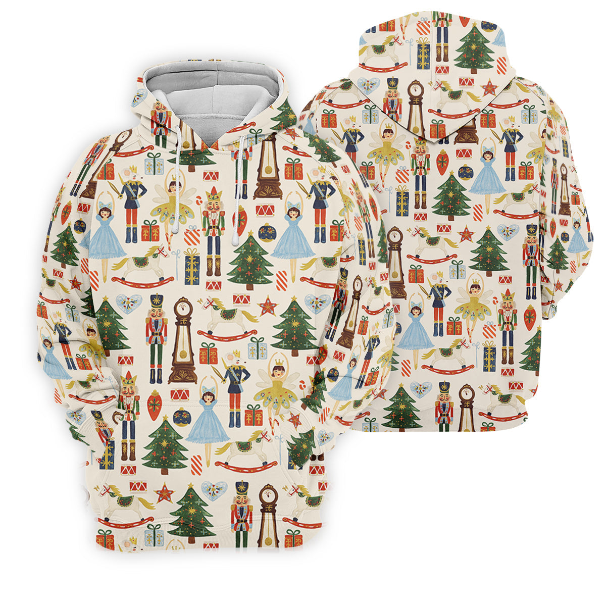 Vintage Nutcracker Christmas Golf Shirt, Men's Golf Polo Shirts, Cute Golf Outfit, Golf Gift For Men